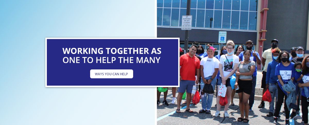 Working Together As One to Help The Many